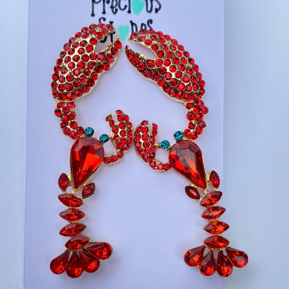 Crawfish earrings
